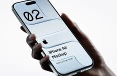 6 Clean iPhone Air Mockups for Figma
