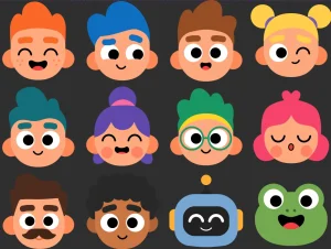 Cartoon Character Vector Avatar Pack