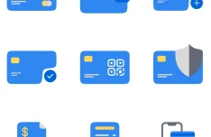 Flat Credit Card & Payment Illustrations for Figma