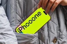 Realistic iPhone 17 Pro in A Pocket Mockup for Figma