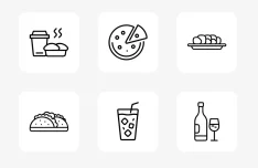 700+ Free Classic Food Icons (SVG & PNG)