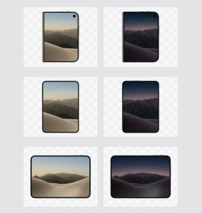 Free Figma iPhone Duo Mockups in 3 Views