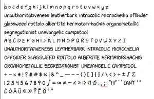 xkcd-handwritten-font