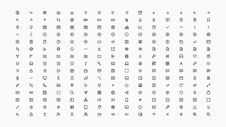 225 Free Open-Source SVG Icons for AI Agent Design