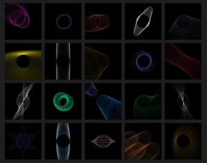 30 Free Abstract Line Patterns for Figma