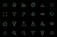 400+ Editable Stroke Icons for Figma