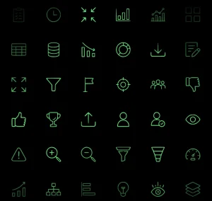 400+ Editable Stroke Icons for Figma