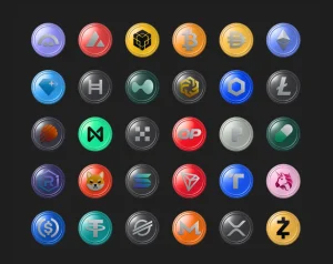 120 Free 3D Crypto Coin PNGs in 4 Finishes