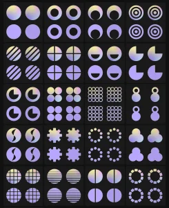 140+ Free Modern Geometric Shapes for Figma