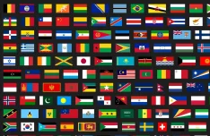 195 Free Editable World Flag Vectors for Figma