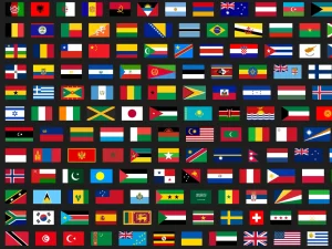 195 Free Editable World Flag Vectors for Figma