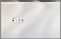 macOS 27 Safari Browser Mockup for Figma