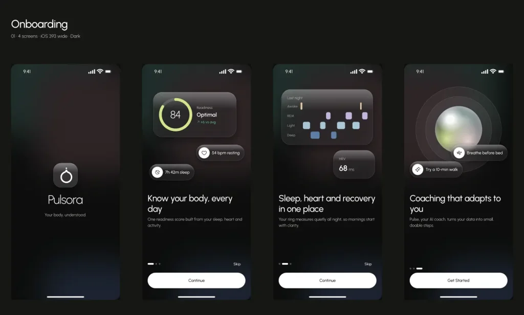 pulsora-ai-health-wearable-ui-kit-figma
